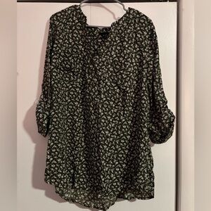 NWT Harper Pullover 3/4 Sleeve Blouse